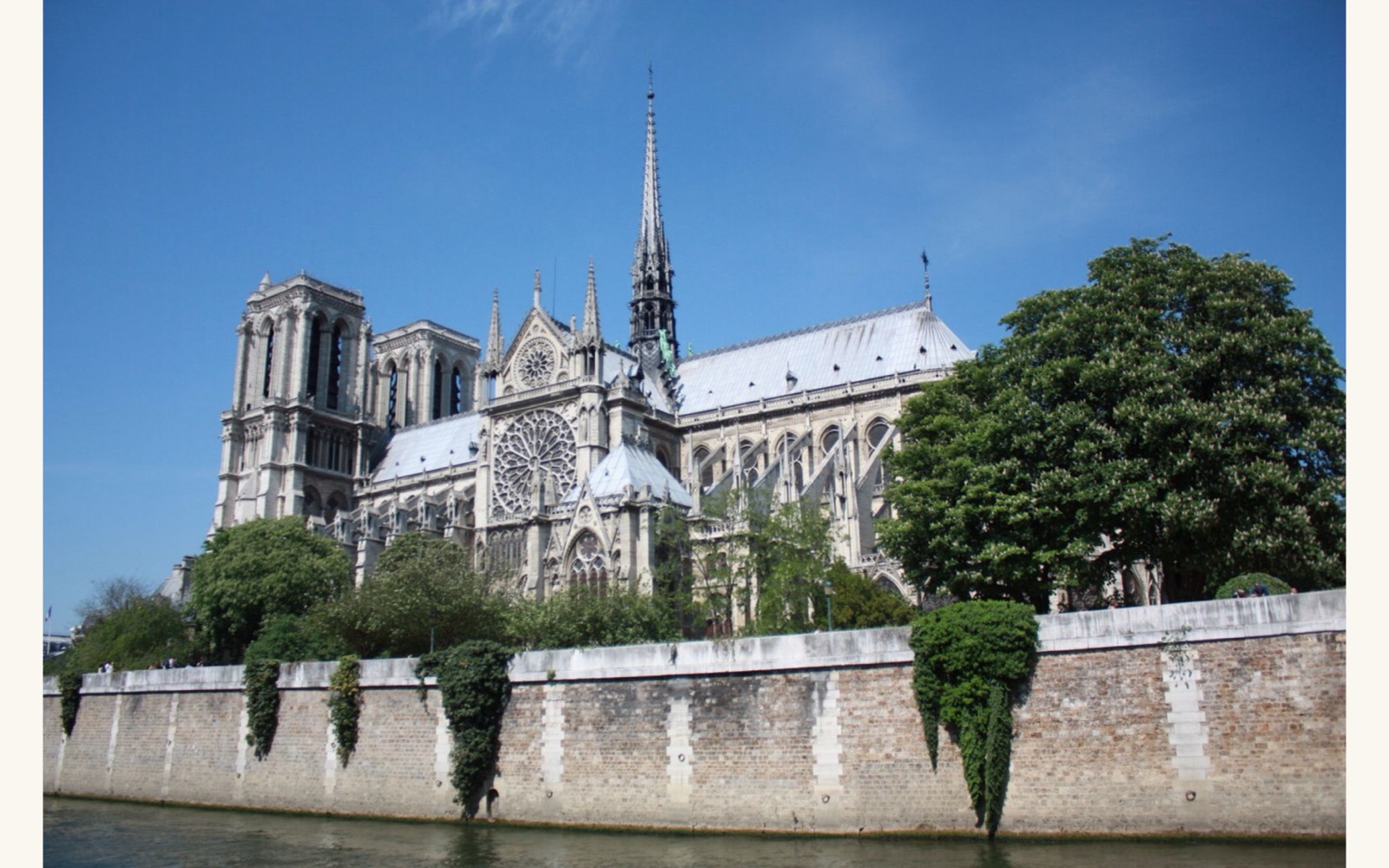 Notre-Dame viewed from the Seine